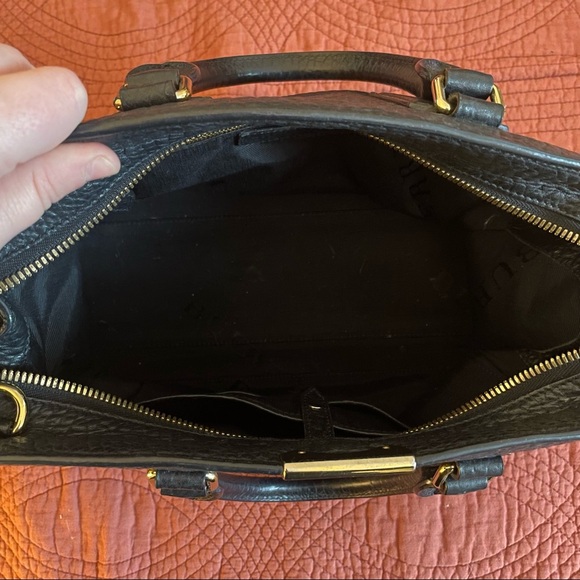 Burberry Clifton Convertible Tote Heritage Grained Leather Medium - Picture 7 of 15